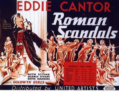movie-Roman Scandals-British Trade Advertisement-1933